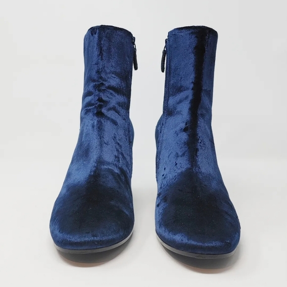 Balenciaga Blue Velvet Bootie Size 40 - Picture 6 of 6